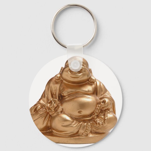 Happy Buddha Key Ring (Front)