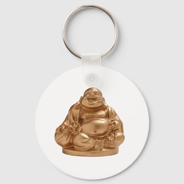 Happy Buddha Key Ring (Front)