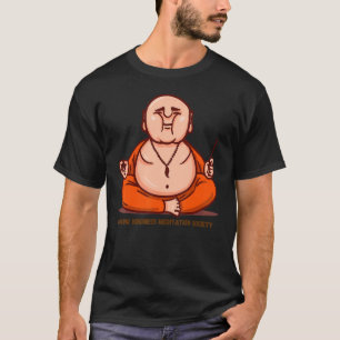 Happy Buddha Loving Kindness Metta Blessing Prayer T-Shirt