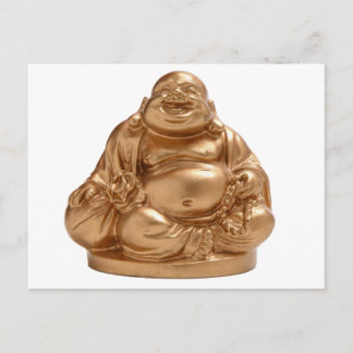 Happy Buddha Postcard