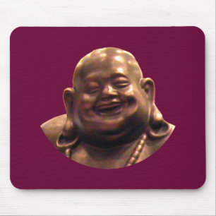 Happy Buddha Shanghai 2002 Circle The MUSEUM Zazzl Mouse Mat