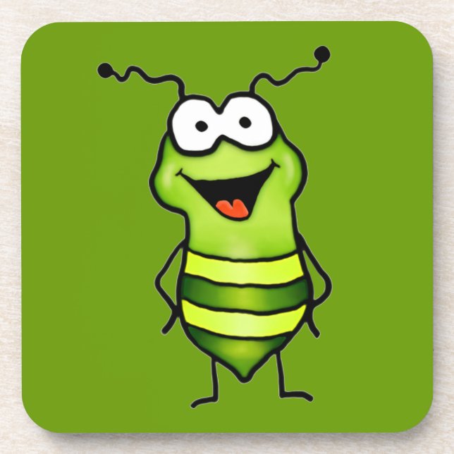 Happy Bug Coaster (Front)