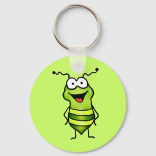 Happy Bug Key Ring