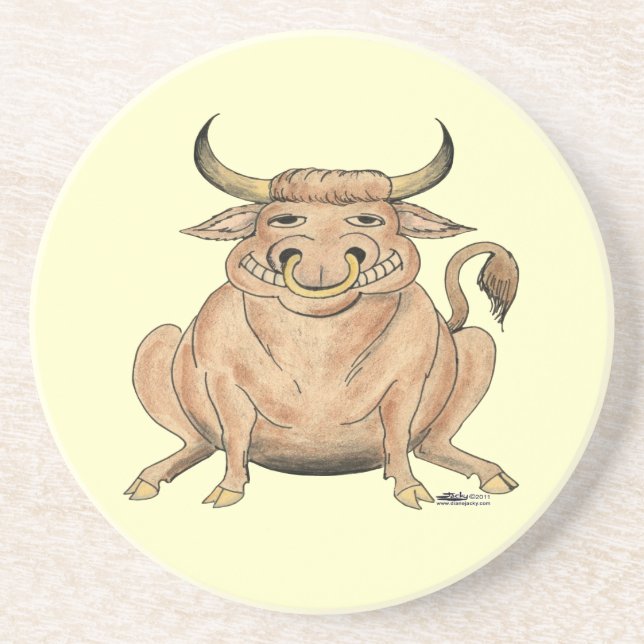 Happy Bull Coaster (Front)