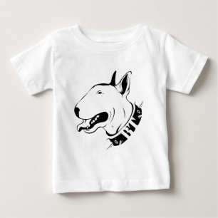 Happy Bull Terrier Baby T-Shirt