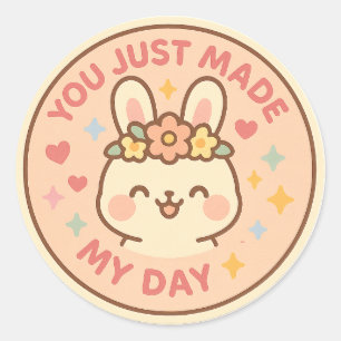 Happy Bunny Appreciation Sticker