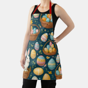 Happy Bunny Easter Modern Collection Apron