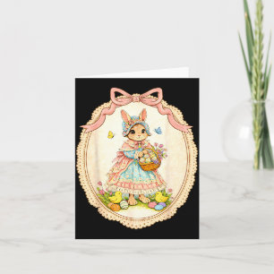 Happy Bunny Funny Rabbit For Kids Girls Women Teen Card