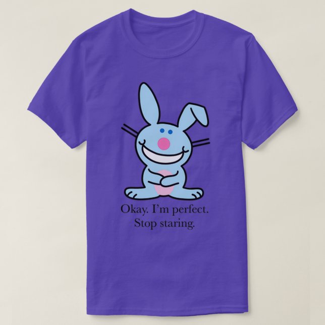 Happy bunny T-Shirt (Design Front)