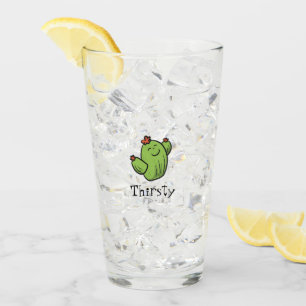 Happy Cactus Glass