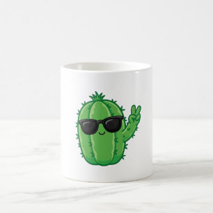 Happy cactus mug