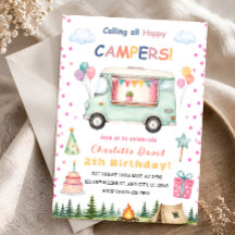 Happy Camper 2nd Birthday