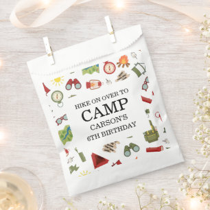 Happy Camper Adventure Birthday Favour Bags