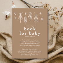 Happy Camper Baby Book Card