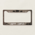 Happy Camper - Bear Silhouettes - Custom Text