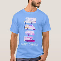 HAPPY CAMPER Campervan vanlife RV Trailer CUSTOM