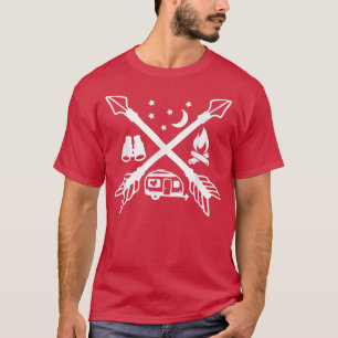 Happy Camper Camping Funny Gift Men Women Kids T-S T-Shirt