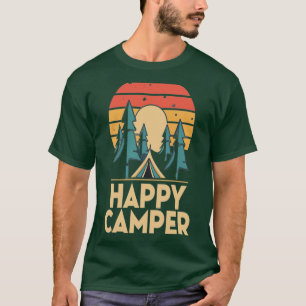 Happy Camper Camping Lover Design 3 T-Shirt