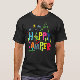 Happy Camper Camping Men Women Kids 1 T-Shirt