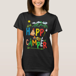 Happy Camper Camping   Men Women Kids 21 T-Shirt