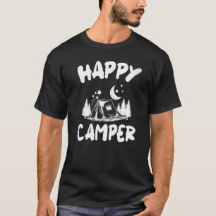 Happy Camper Camping Travelling Camper 1 T-Shirt