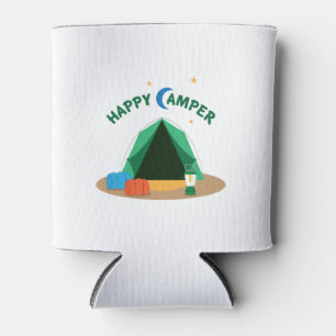 Happy Camper Can Cooler