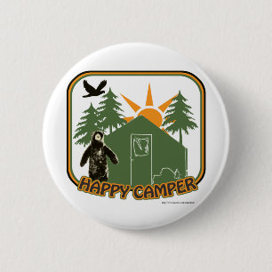 Happy Camper Classic 6 Cm Round Badge