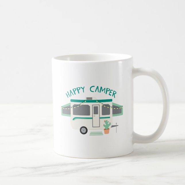 Happy Camper Coffee Mug (Right)