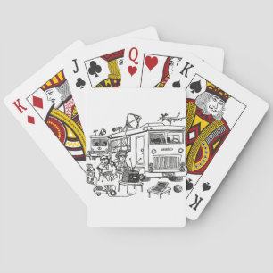"HAPPY CAMPER" DECK OF PLAYING CARDS