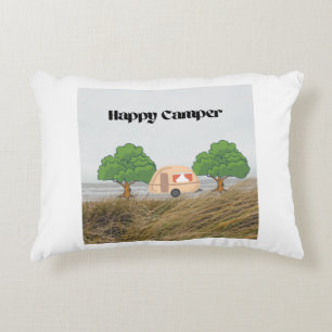 Happy Camper Decorative Cushion
