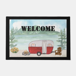 Happy Camper Door Mat Door Mat