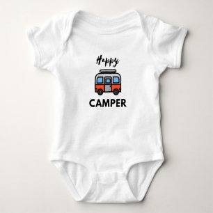 Happy Camper for Those Who Love Camping Baby Bodysuit