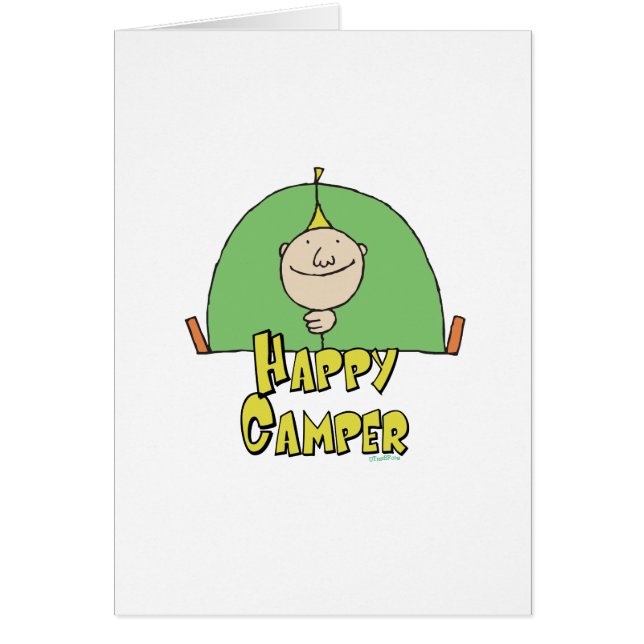 Happy Camper Guy (Front)