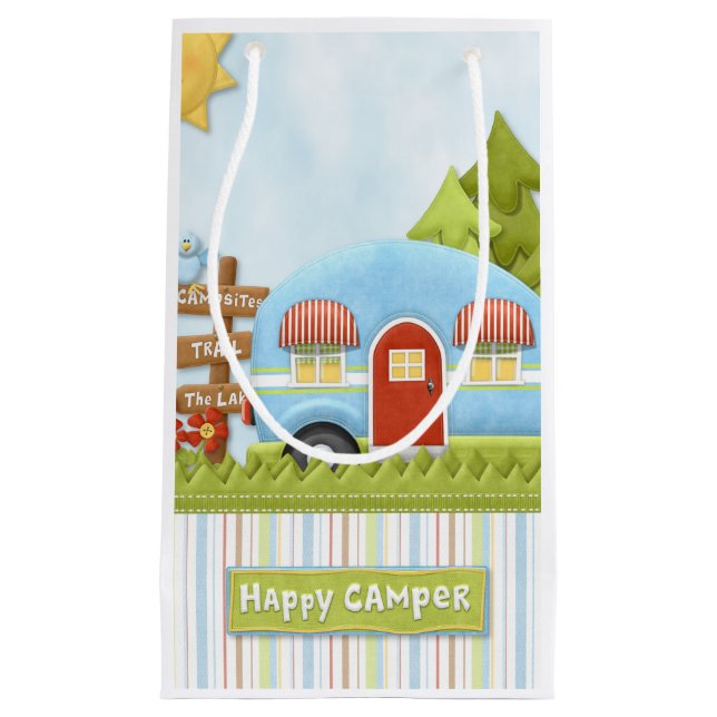 Happy Camper - Happy Trails to You Gift Bag (Front)
