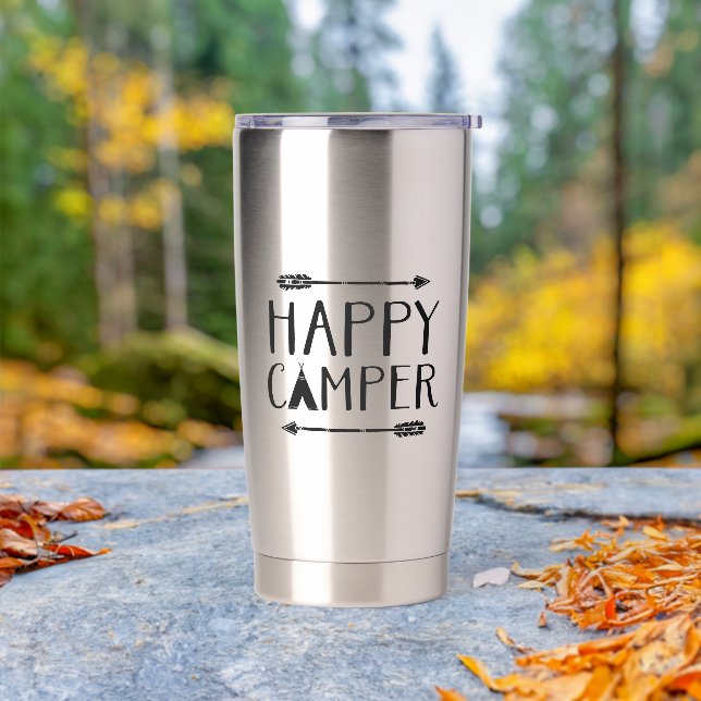 Happy Camper Insulated Tumbler (Outdoor)