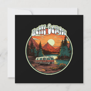 Happy Camper Invitation