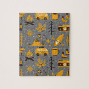 Happy Camper Jigsaw Puzzle