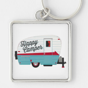 **HAPPY CAMPER**  KEYCHAIN