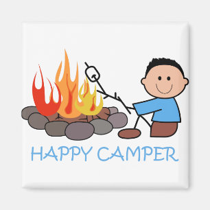 Happy Camper Magnet
