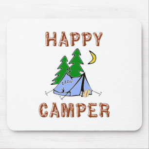 HAPPY CAMPER MOUSE MAT
