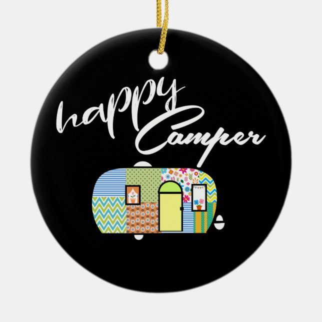 Happy Camper Ornaments (Front)