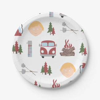 Happy Camper Plates