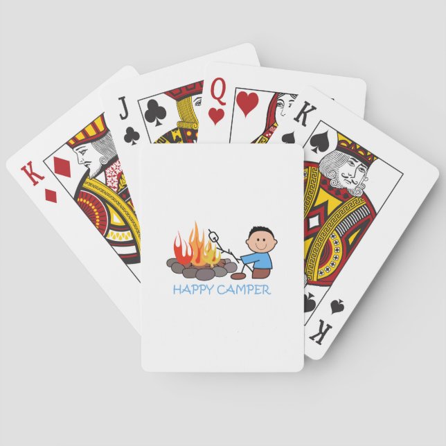 HAPPY CAMPER PLAYING CARDS (Back)