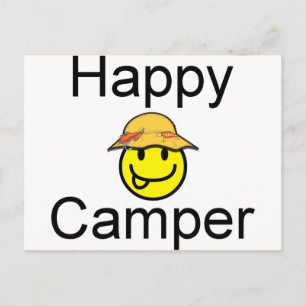Happy Camper Postcard