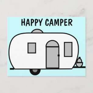 Happy Camper Postcard