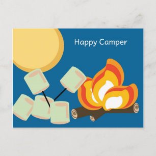 Happy Camper Postcard