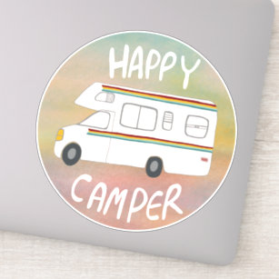 Download Camper Stickers & Labels | Zazzle UK