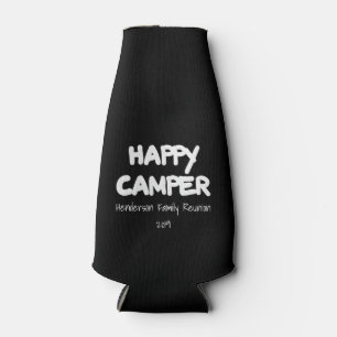 Happy Camper Red Family Reunion Bottle Cooler