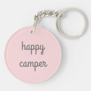HAPPY CAMPER RV Motorhome Camper CUSTOM Key Ring