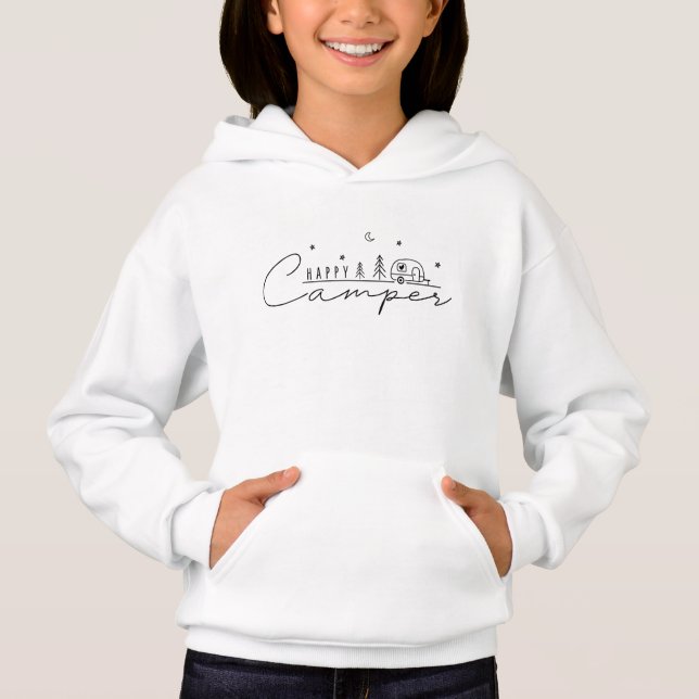 Happy Camper Silhouette (Front)
